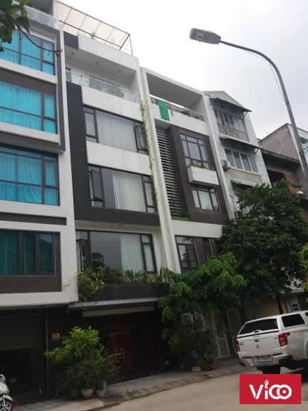 Nhà ngõ 61 Phạm Tuấn Tài, 75m2 xây 5 tầng, đường 8m, giá 18 triệu