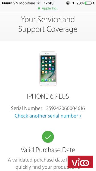 IPhone 6 Plus 16GB Quốc Tế Gold Cũ 99