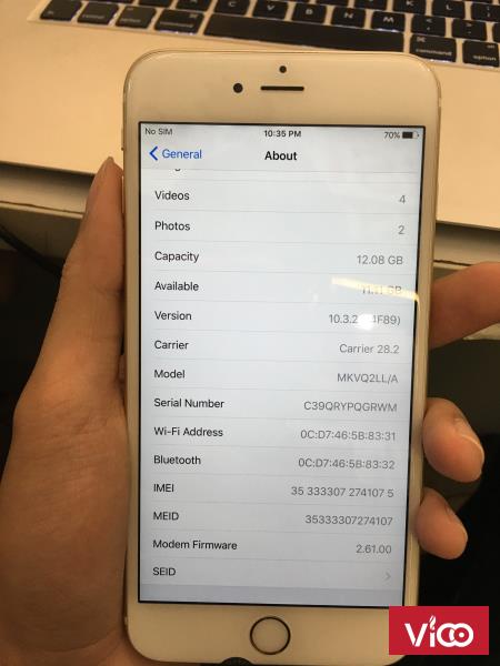 IPhone 6S Plus 16GB Quốc tế zin nguyên bản