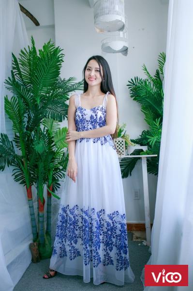 Maxi Yen Lưới thêu nhung