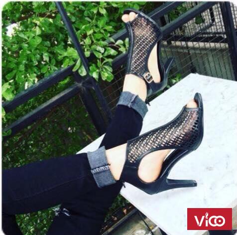 Sandal cutout đẹp xinh lung linh