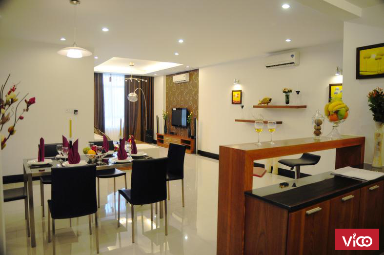 Cần Cho thuê Gấp Căn Hộ Cao Cấp The Everrich Quận 11, Dt 110 m2, 2PN, 2WC