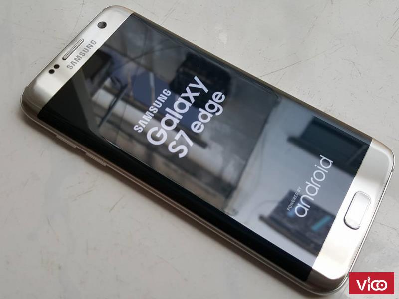 Samsung Galaxy S7 Edge dual 2 sim G935FD 32GB silver hàng công ty SSVN bh 29/11/2017 bán hay đổi