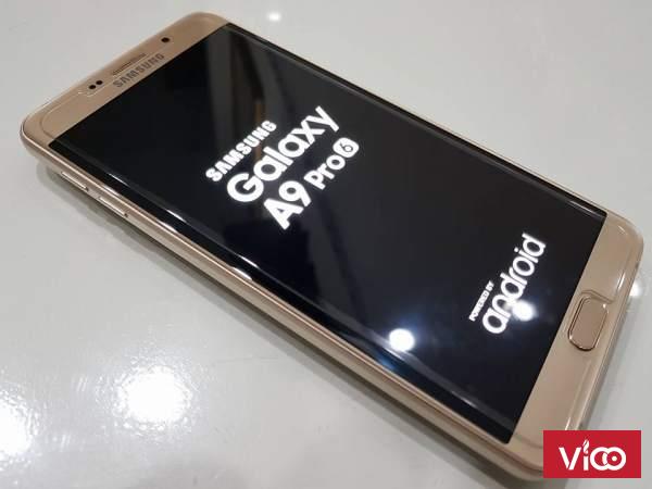 Samsung Galaxy A9 Pro dual 2 sim A910F/DS gold hàng công ty SSVN bh 05/2018 bán hay đổi