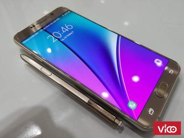 Samsung Galaxy Note 5 N920C 32GB gold SSVN bh 02/2018 bán hay đổi