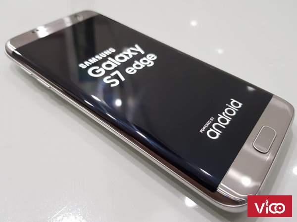 Samsung Galaxy S7 Edge dual 2 sim G935FD silver titanium hàng công ty SSVN like new bán hay đổi