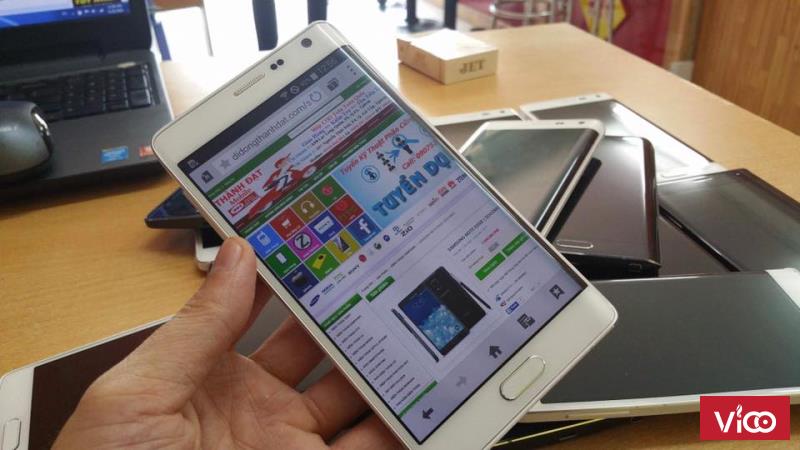 Bán samsung galaxy Note Edge nguyên zin máy đẹp.Ship COD toàn Quốc