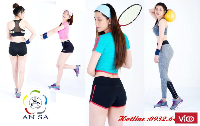 Chuyên sỉ lẻ đồ thể thao, gym, aerobic, yoga...giá tốt, chất lượng cao