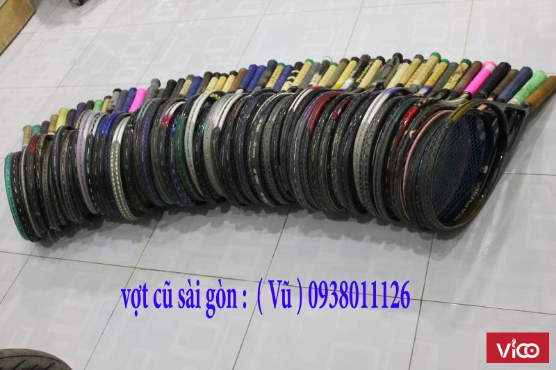 Nơi cung cấp nhiều vợt tennis cũ