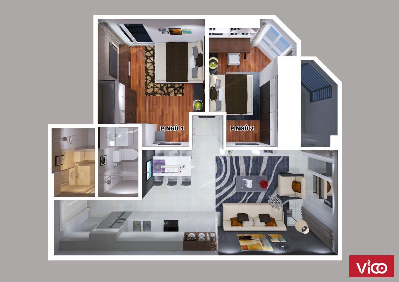 Bán căn A1701 tòa căn hộ MONARCHY, ven sông Hàn, gần biển Mỹ Khê.