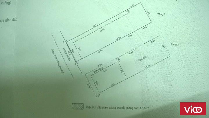 Bán nhà 2 tầng kiên cố Phạm Nhữ Tăng, hướng tây, giá 3.9 tỷ