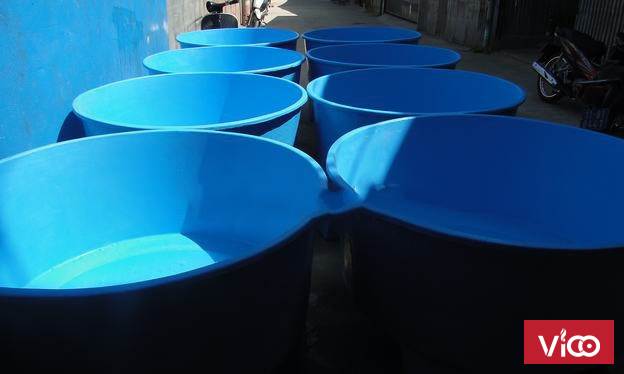 Thanh lý xả hàng tồn kho thùng nhựa tròn (thùng nhựa nuôi cá) cực sốc