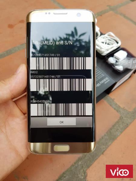 Bán S7 edge chính hãng còn bảo hành