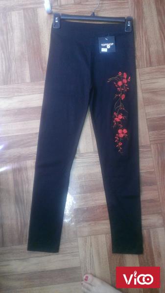 Legging thêu hoa