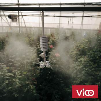 Tưới phun sương, hệ thống tưới phun sương cho lan, lắp đặt hệ thống tưới phun sương