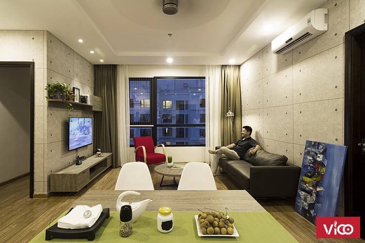 Cho thuê Chung cư Thăng Long Number One, căn hộ 2PN Full nội thất xịn giá 20tr/tháng. LH0967028228