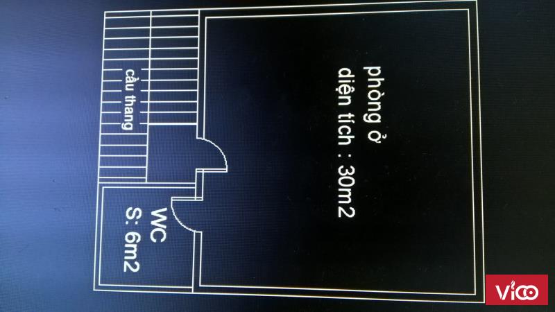 Cho thuê tầng 3 khép kín.