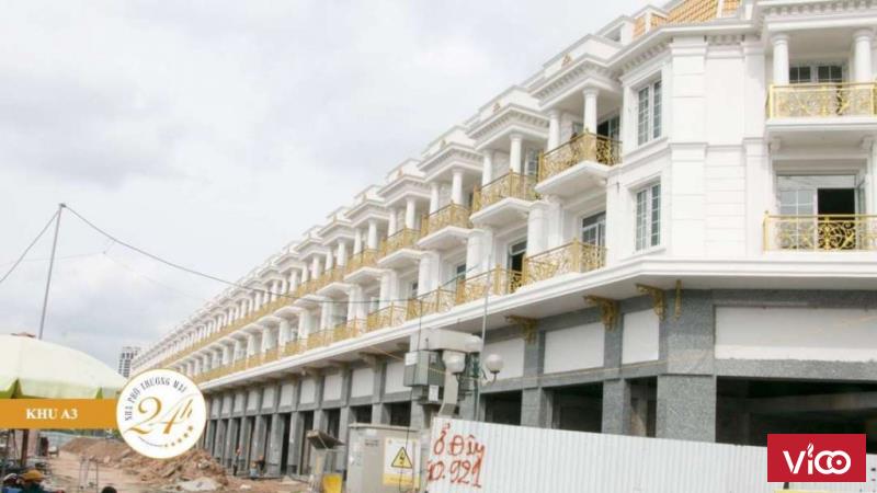 Shophouse 24h mặt phố Tố Hữu 80m2 x 3,5T lô góc giá 60tr.