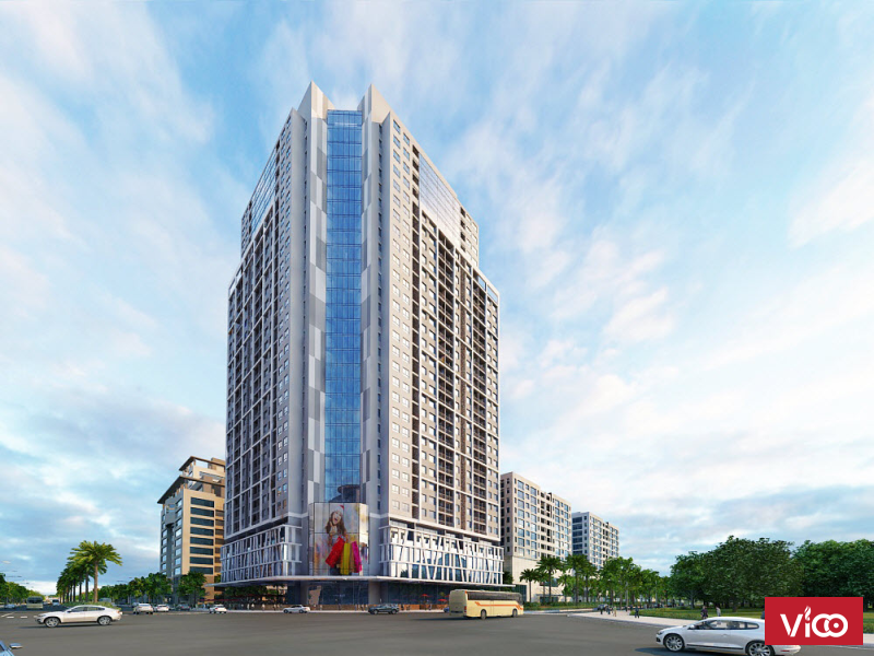 Mặt bằng sàn thương mại mặt đường nguyễn cơ thạch và hàm nghi 420m2 kd tốt