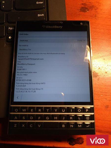 BlackBerry Passport Quốc tế
