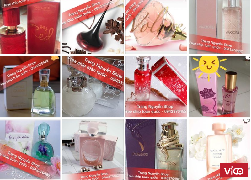 Nước hoa oriflame,nước hoa oriflame chính hãng,nước hoa oriflame hà nội