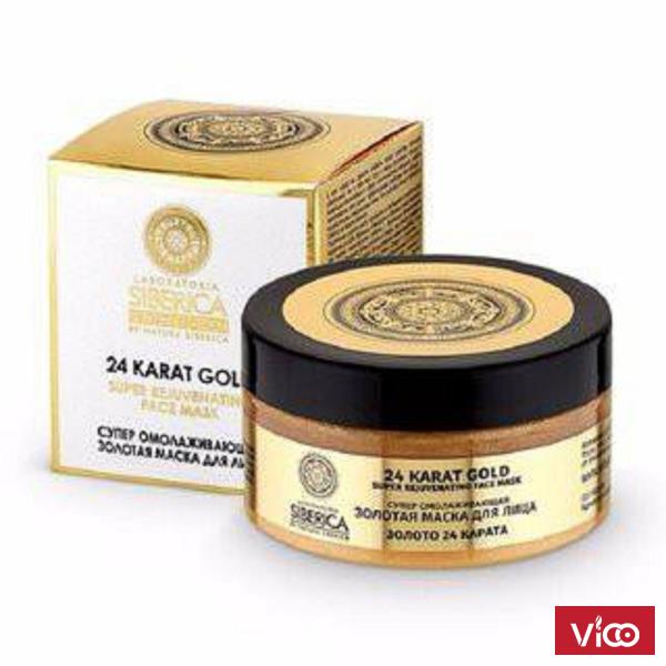 Mặt nạ căng da mặt vàng 24k