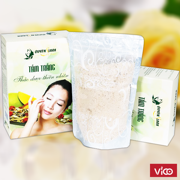 Tắm trắng thảo dược thiên nhiên Quyên Lara