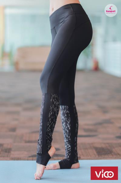 Quần dài bèo nhún chân thương hiệu Kensport Q40020