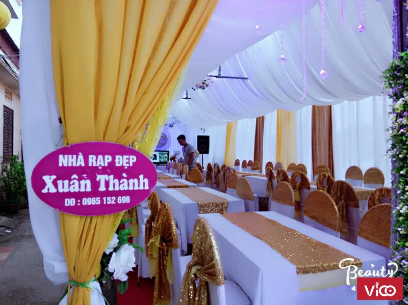 Chuyên cho thuê bàn ghế rạp cưới hỏi giá rẻ