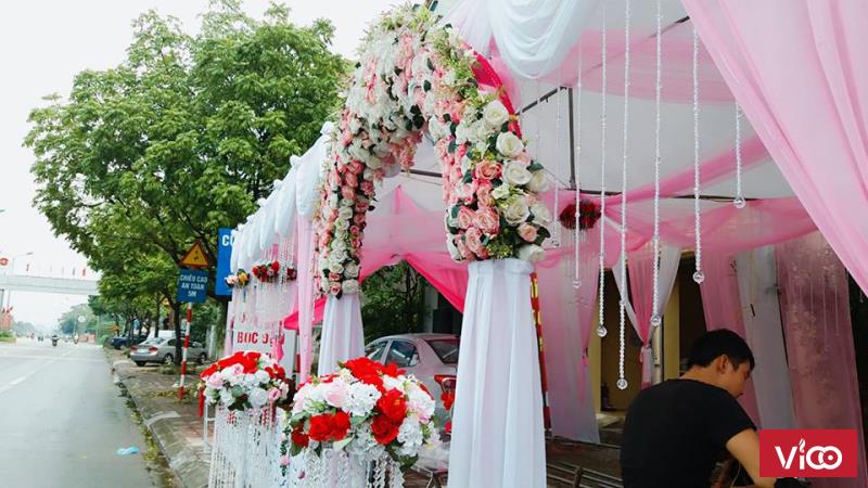 Chuyên nhận làm rạp cưới hỏi rạp cỗ bàn quận thanh xuân