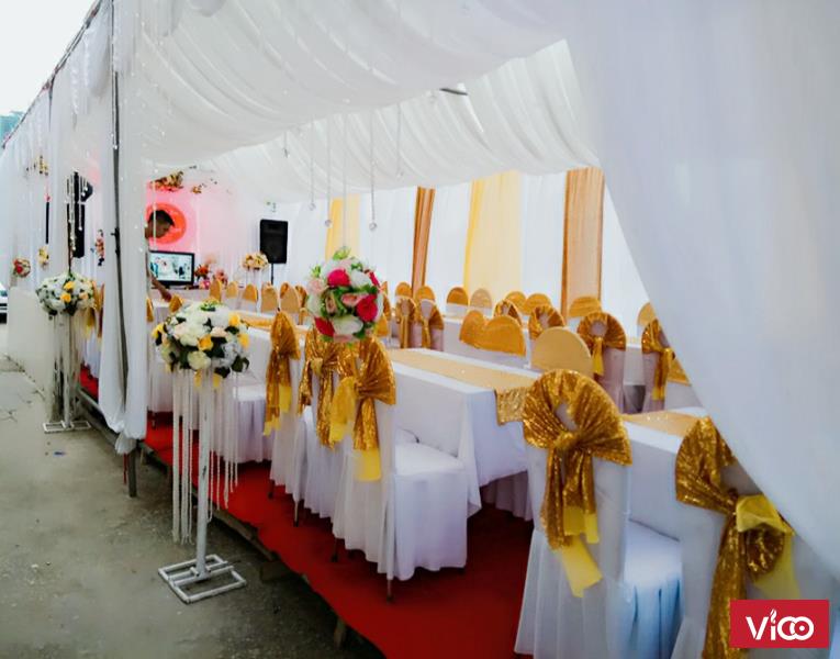 Cho thuê bàn ghế cổng hoa phông rạp hà đông