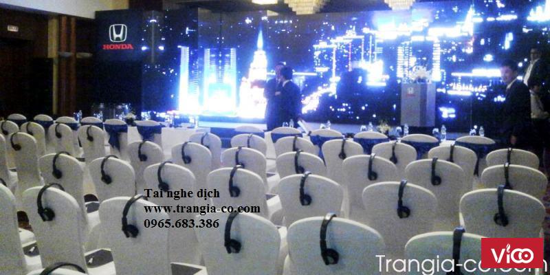 Cho thuê thiết bị dịch cao cấp phục vụ hội nghị, hội thảo