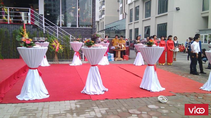 Cho thuê sân khấu khung backdrop nhận làm khai trương giá rẻ 0967671161
