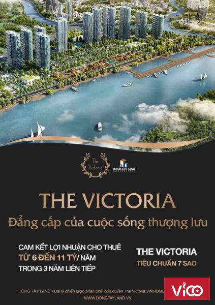 Biệt thự Vinhomes Golden River cam kết lợi nhuận 611 tỷ/năm,đc vay 70, LS 0/2 năm.