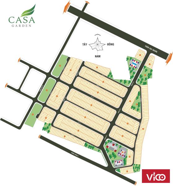 Bán đất nền dự án tại dự án Casa Graden, Hồ Chí Minh diện tích 100 m2, giá 1.25 tỷ