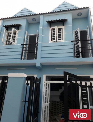 Chỉ 635Tr/căn nhà mới xây ngay CĐ Điện Lực, DT 3x8m, 1T1L, 2PN, đường BT 5m