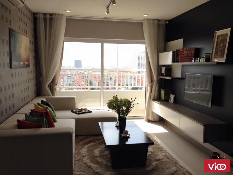 Cần cho thuê gấp Căn Hộ Sunrise City Quận 7, DT 70m2, 1PN, Giá 14 tr/th