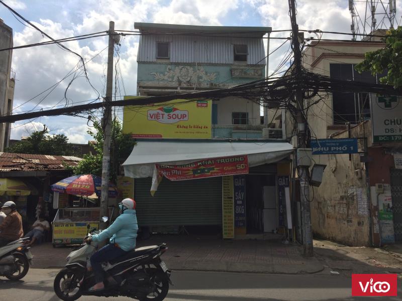 Cho thuê nhà mặt tiền Hoàng Hoa Thám ngay chợ Cây Quéo, Bình Thạnh, diện tích 4x18m, 18 triệu/tháng