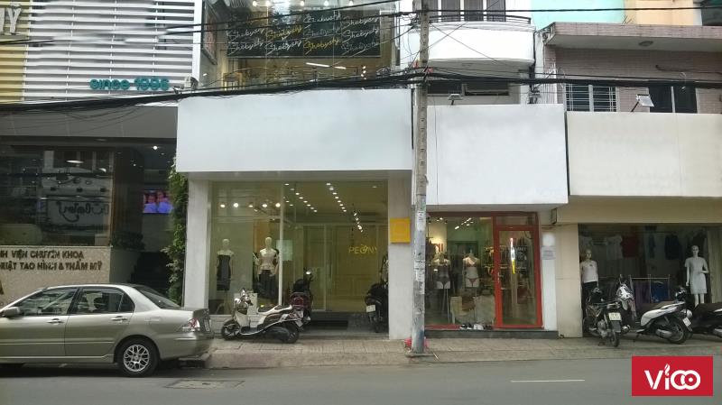 Cho thuê nhà rộng mặt tiền đường Võ Văn Tần, Quận 3 8m nở hậu 10m x 16m, 4 lầu, đoạn đường 2 chiều