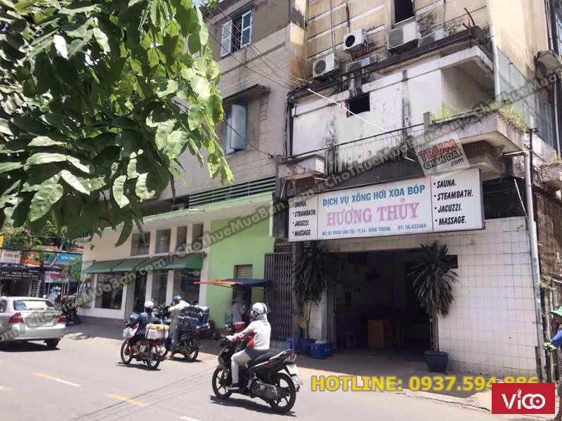 Cho thuê góc 2 mặt tiền nhà số 1 Phan Văn Trị, Quận Bình Thạnh