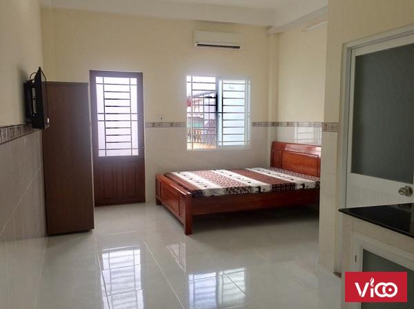 Cho Thuê Căn Hộ dịch vụ 60m2 quận PN, 2PN,2wc, Full nội thất, Free nước, net, cáp, bảo vệ, Hình Thật