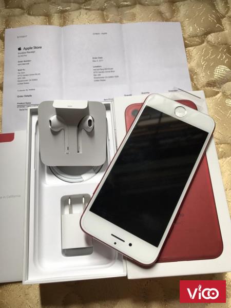 Iphone 7 Red 128gb hàng chính hãng TGDĐ zin nguyên