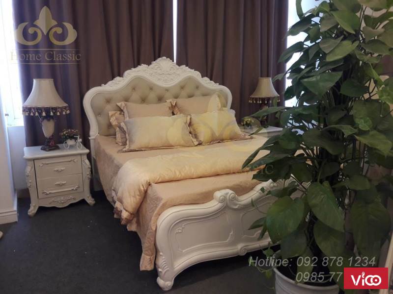Thi công đồ gỗ nội thất phong cách tân cổ điển cổ điển 690