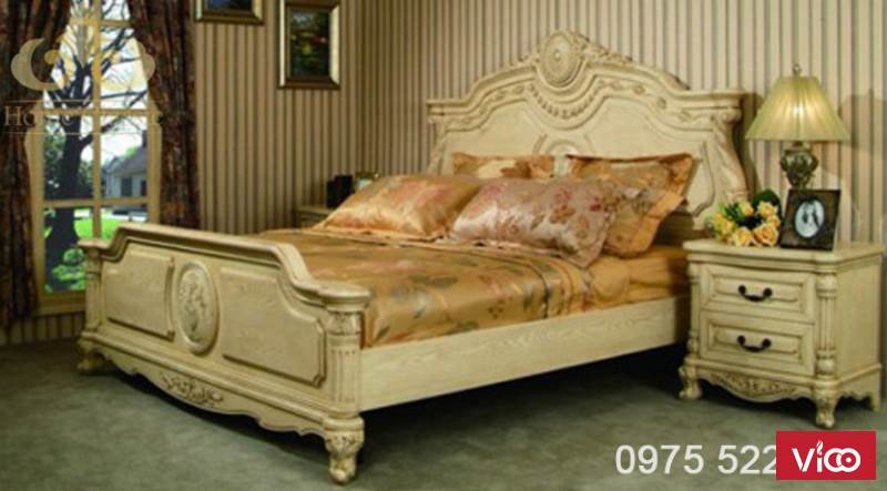 Giường ngủ tân cổ điển 0909