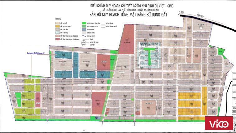 Bán đất mặt tiền đường D1 KDC Việt Sinh giá cực tốt