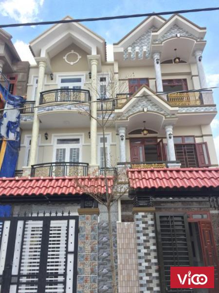 Bán nhà 2 lầu đường 10m khu dân trí cao tại dĩ an bình dương giá chính chủ