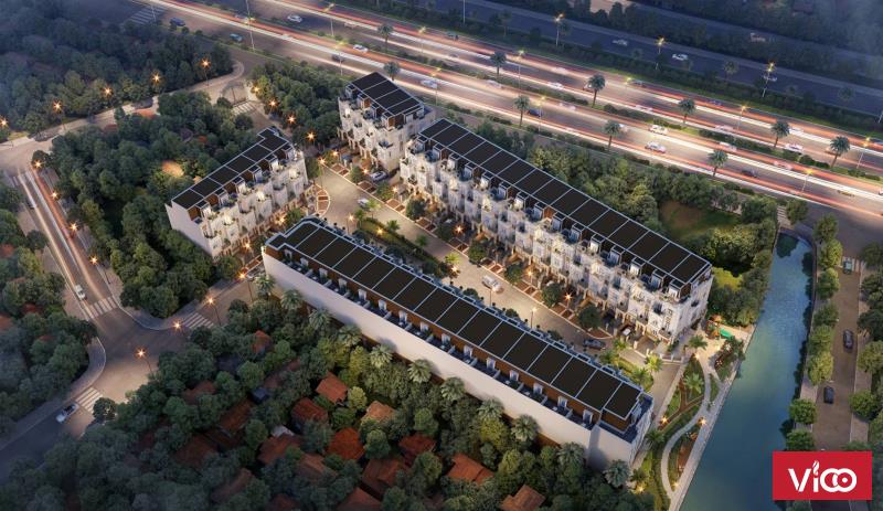 Nhà phố compound gần sân bay