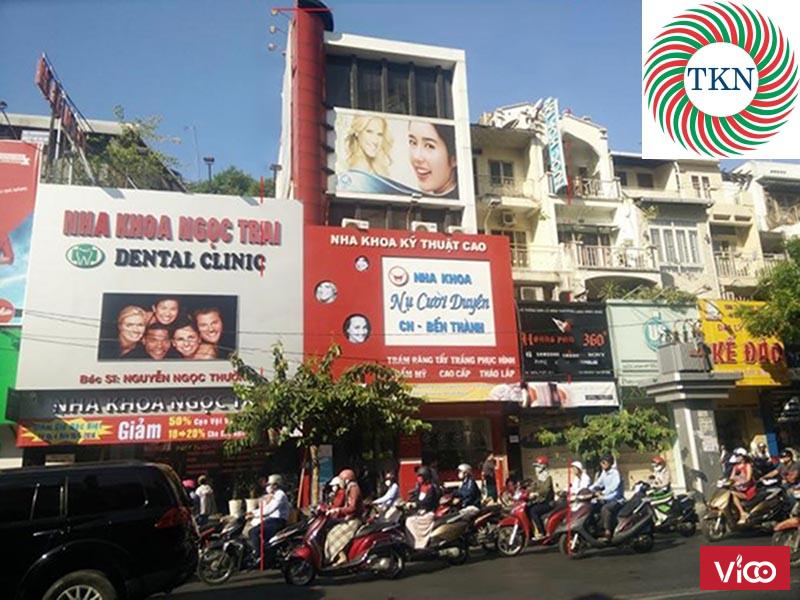 Cho thuê nhà mặt tiền trung tâm nhất quận 4 MT đường Hoàng Diệu 6x8.5m. Giá 57 Triệu/Tháng