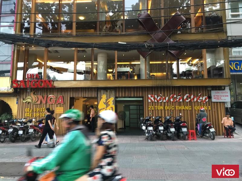 Cho thuê nhà 2MT Tôn Đức Thắng và Lê Thánh Tôn, DT12x24 2 lầu giá 430 triệu.