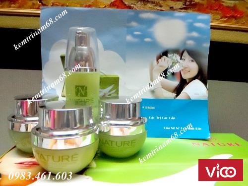 Bộ mỹ phẩm đặc trị nám, dưỡng trắng da cao cấp nhật nature